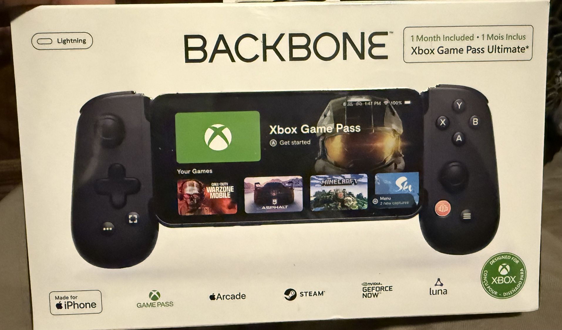 PLAYSTATION BACKBONE w/ FREE MONTH