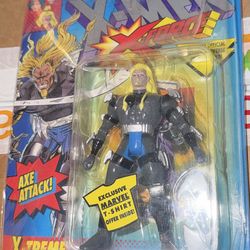 Marvel Comics X-Men X-Force X-TREME Axe Attack Action Figure 1994 Toy Biz
