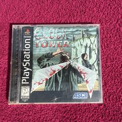 Clock Tower – PlayStation – Good – Complete – $175 – Firm