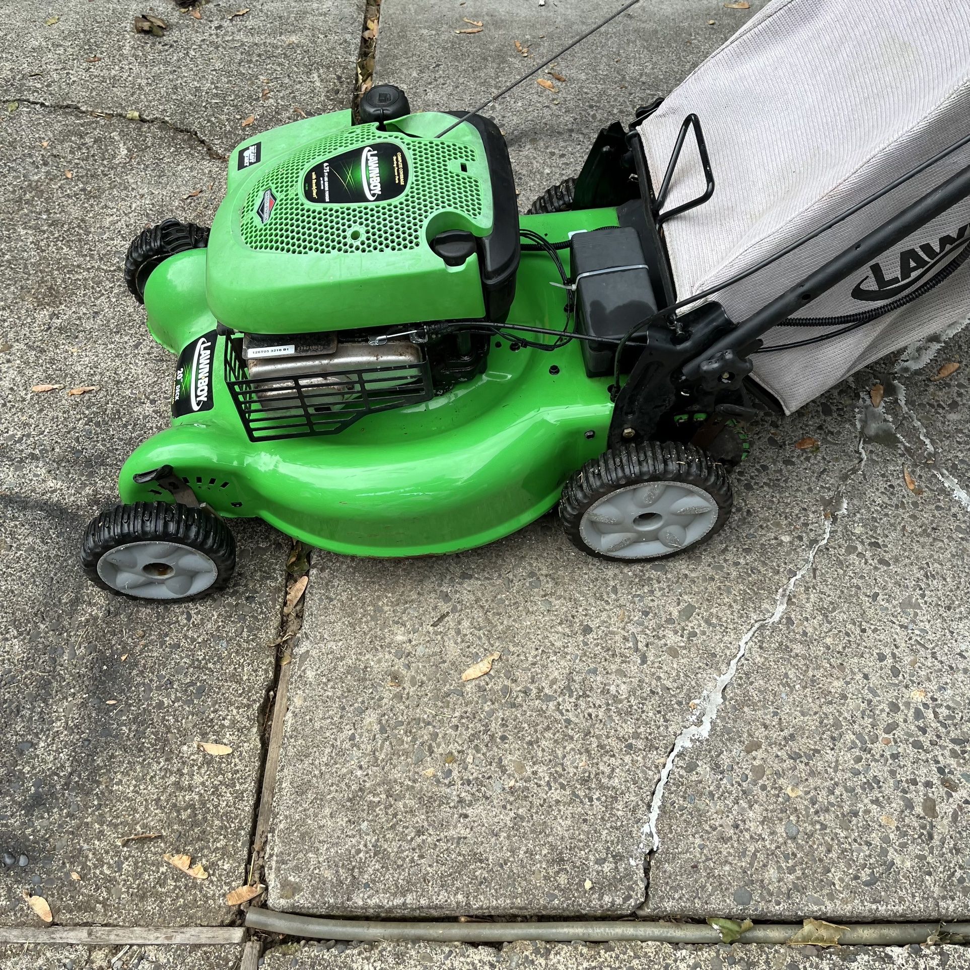 Lawn boy 20 self propelled hotsell