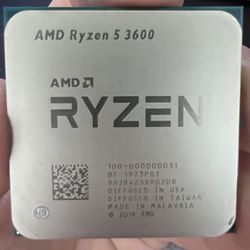 AMD Ryzen 5 3600 (Never Overclocked)