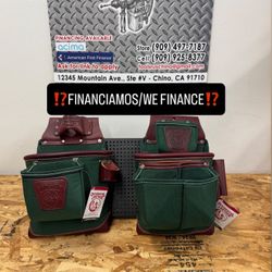 8585OCCIDENTAL LEATHER Heritage FatLip Tool Bags(SOLO POUCHES) **(FINANCIAMOS/WE FINANCE)**