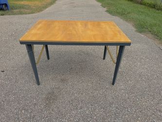 Solid wood table
