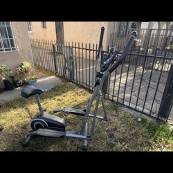Elliptical Cycling Cardio Exercise Machine