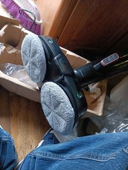 Steam and scrub mop