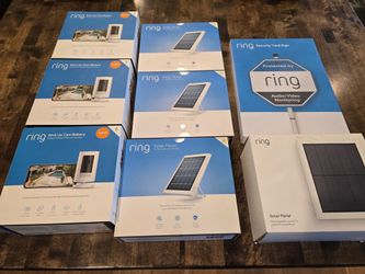 Ring Wireless Camera Lot