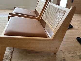 Mid century low profile chairs
