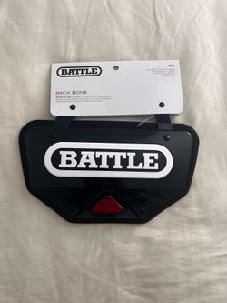 Battle back plate