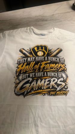 Milwaukee Brewers Pat Murphy Gamers T-Shirt