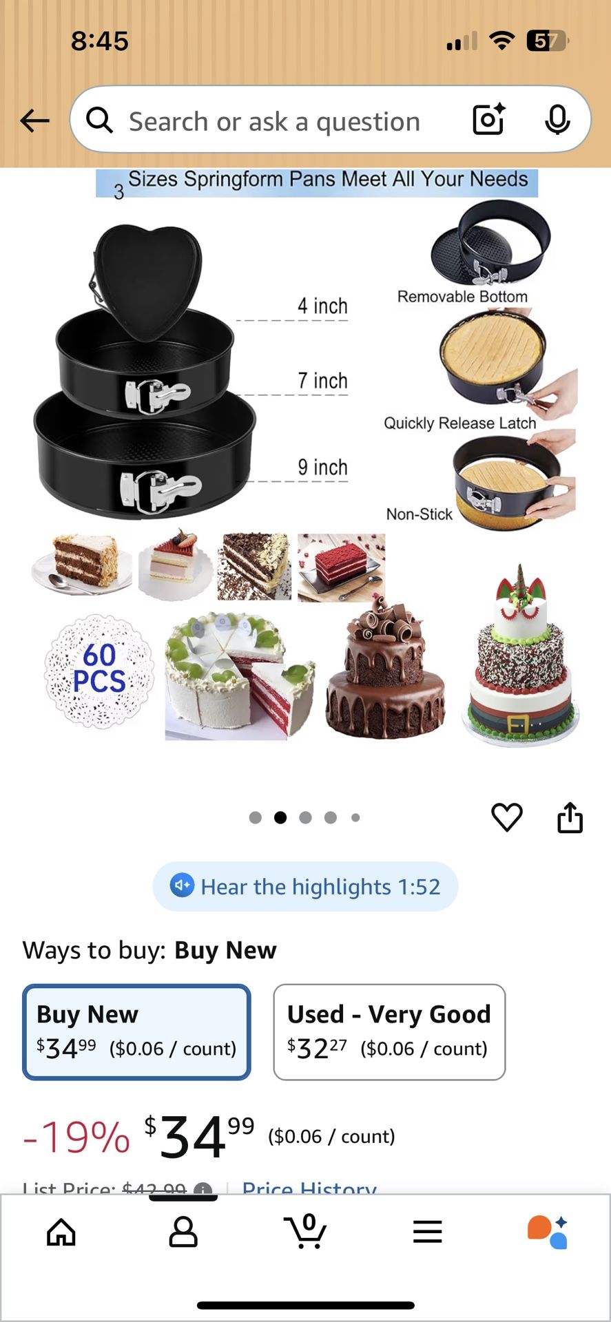 Cake Baking And Decoration Kit