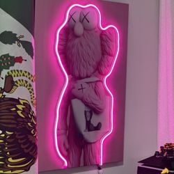 Wall Art With Neon Lights 