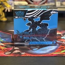 Pokemon Black Bolt Elite Trainer Box