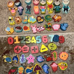 Montessori Wooden lacing beads, educational toys 