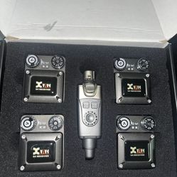 XVIVE U4R4 In-ear Monitor Wireless System Transmitter One and Four Receiver