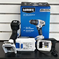 Hart Drill Driver Kit 