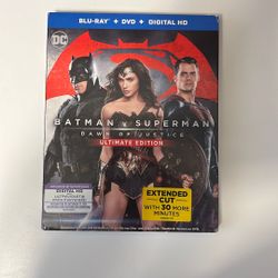 Sealed Copy Of Batman V Superman Dvd And Blu-ray 