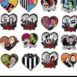 Disney And Horror Pins