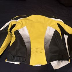 Racing Leather Teknic Motorcycle Jacket
