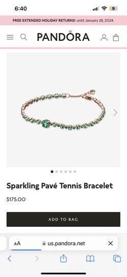 Pandora Bracelet W/ Earrings