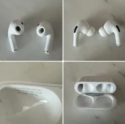 Apple AirPods Pro 1st Gen A2190 with Wireless Charging Case - Static Noise