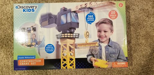 Discovery Kids Construction Crane Set