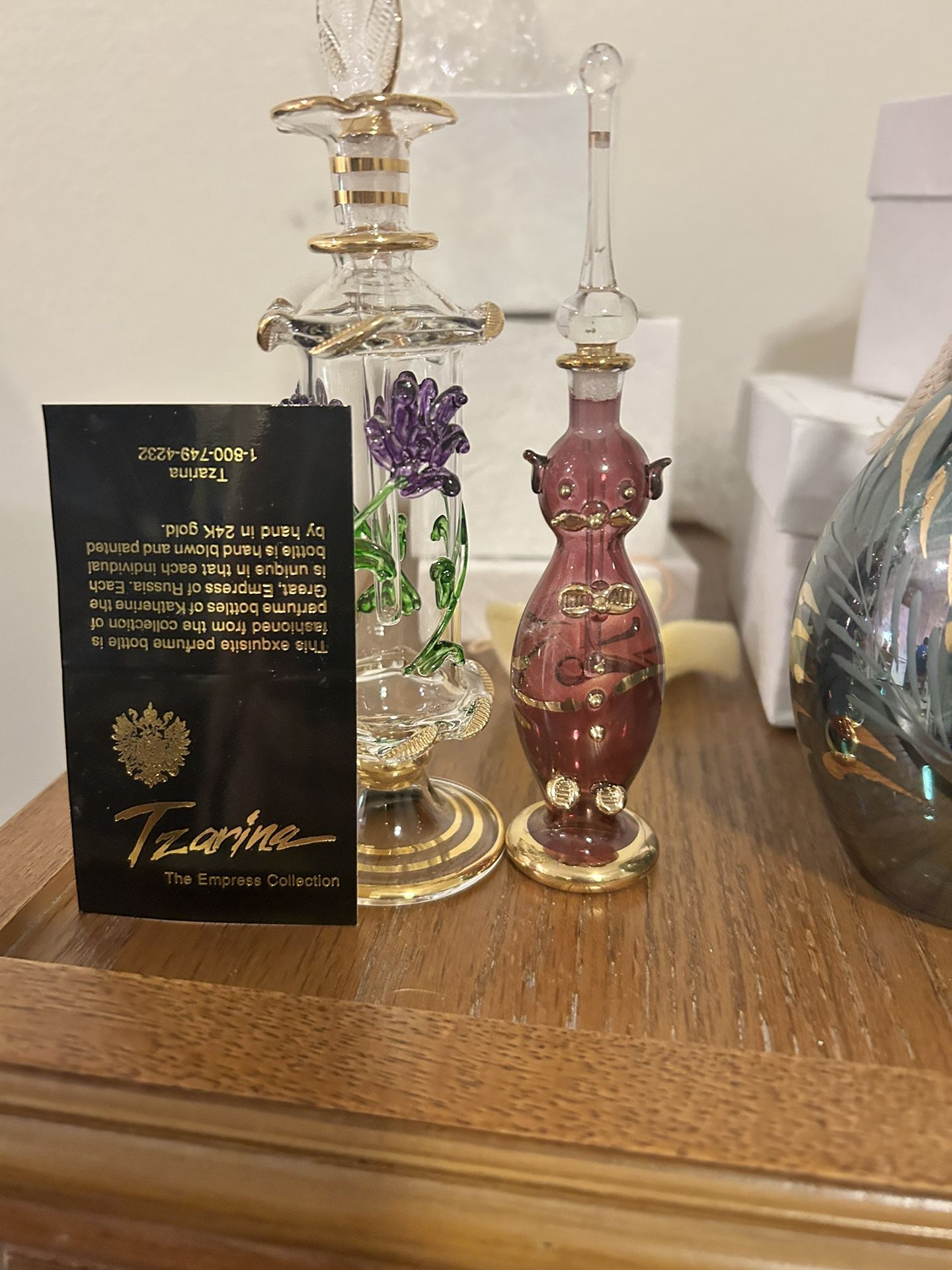Antique Perfume bottles 