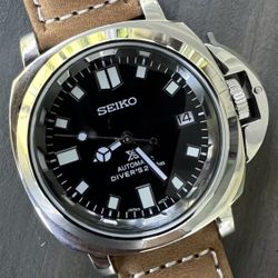 40MM SEIKO PROSPEX AUTOMATIC WATCH WITH PAM MOD CASE