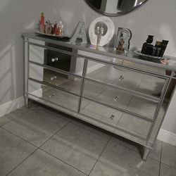 Mirrored Dresser 