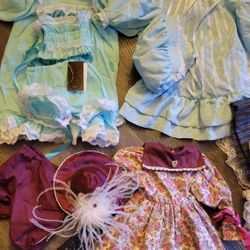 Doll Clothes Lot, Doll Accessories 
