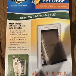 Pet safe pet door