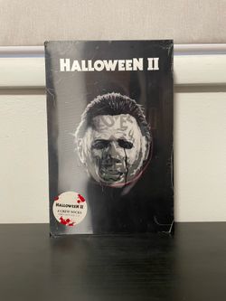 Halloween II Crew Socks 4 Pk Box Set NEW Mens 6-12 Centric Holographic Horror
