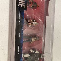 Red One Set Of 4 Figurines Figures New In Box
