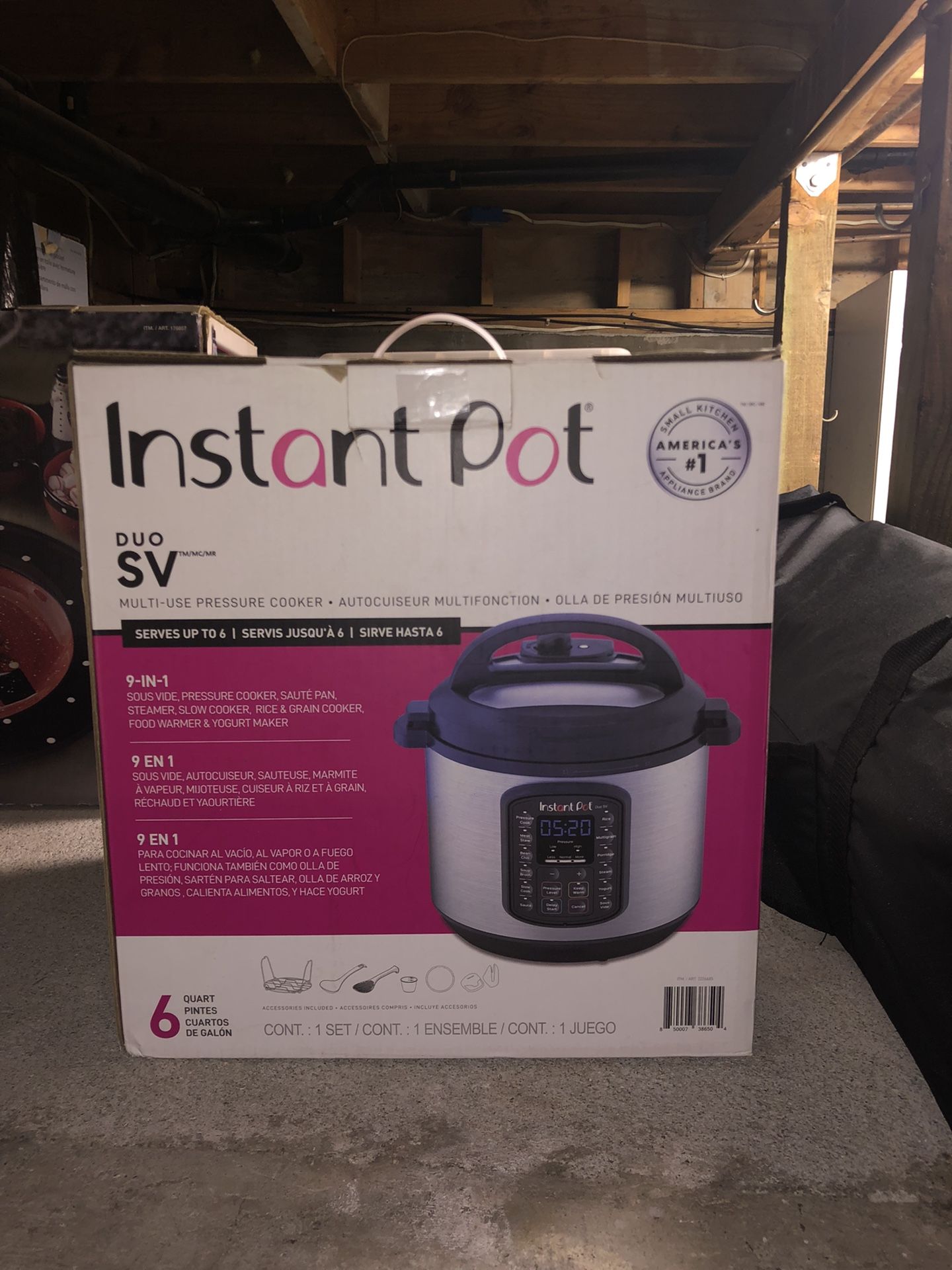 Multi Cooker Instant Pot Duo Sv Pressure Cooker Electric Pressure