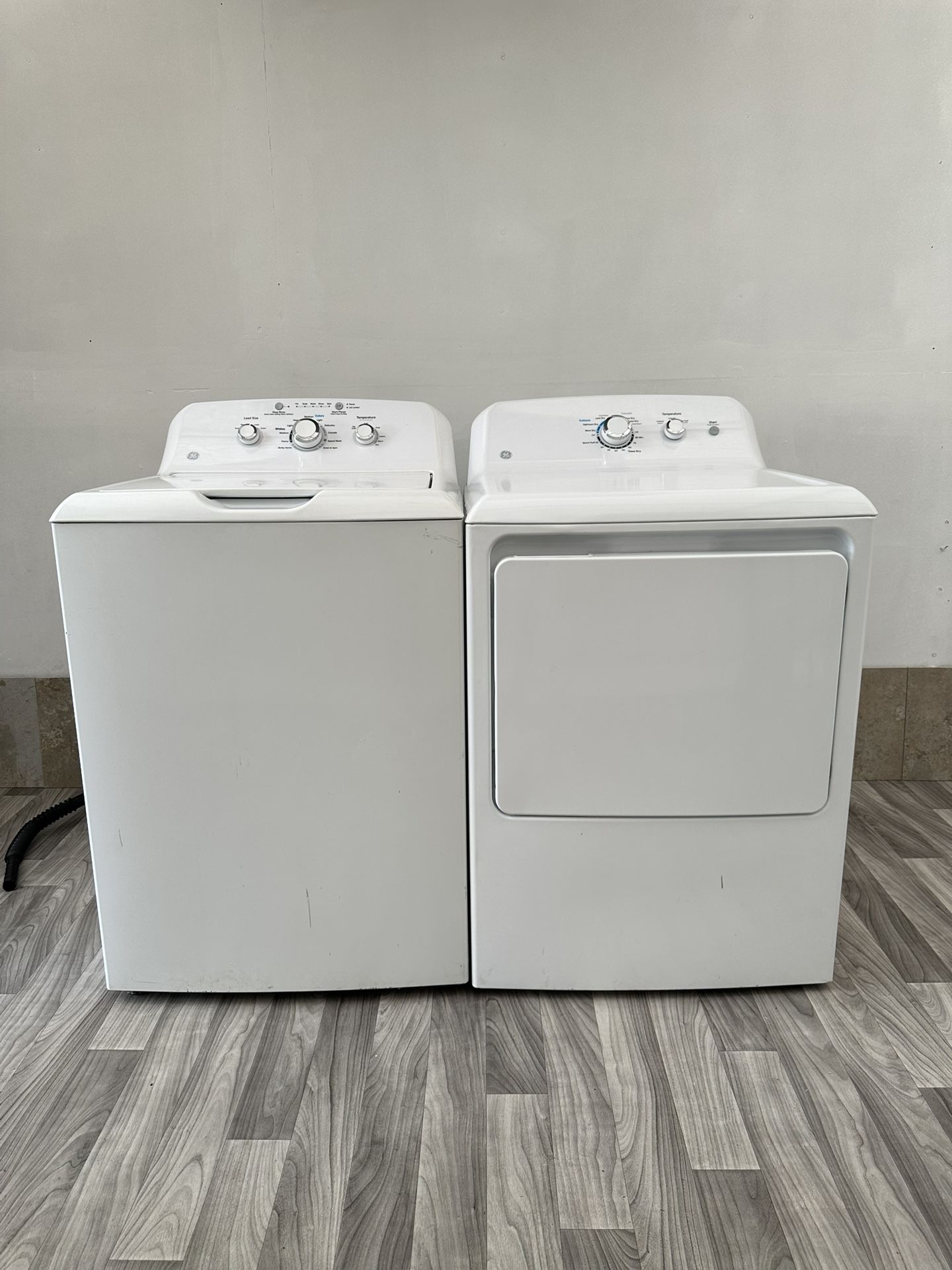 GE Washer And Electric Dryer