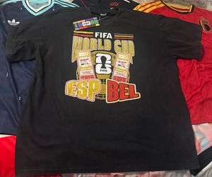 FIFA World Cup Spain vs Belgium Match Day Shirt