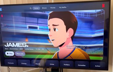 55” LED smart TV