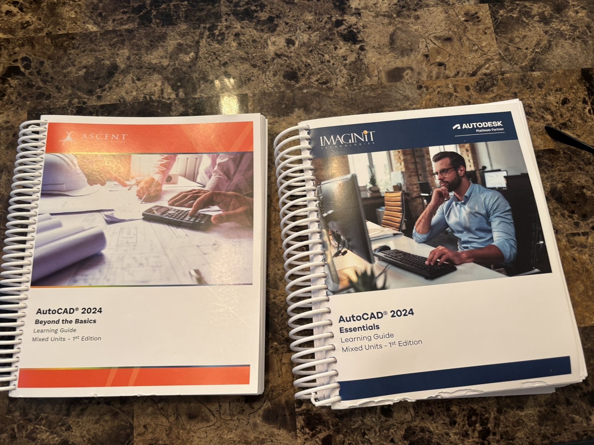 (2) 2024 AutoCad Books