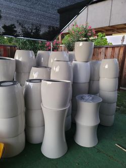 fiberglass planters