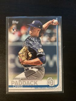 Chris Paddack Rookie Baseball Card