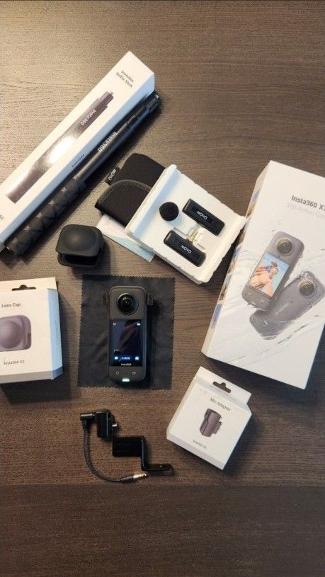 Insta360 X3 with Accessories Used