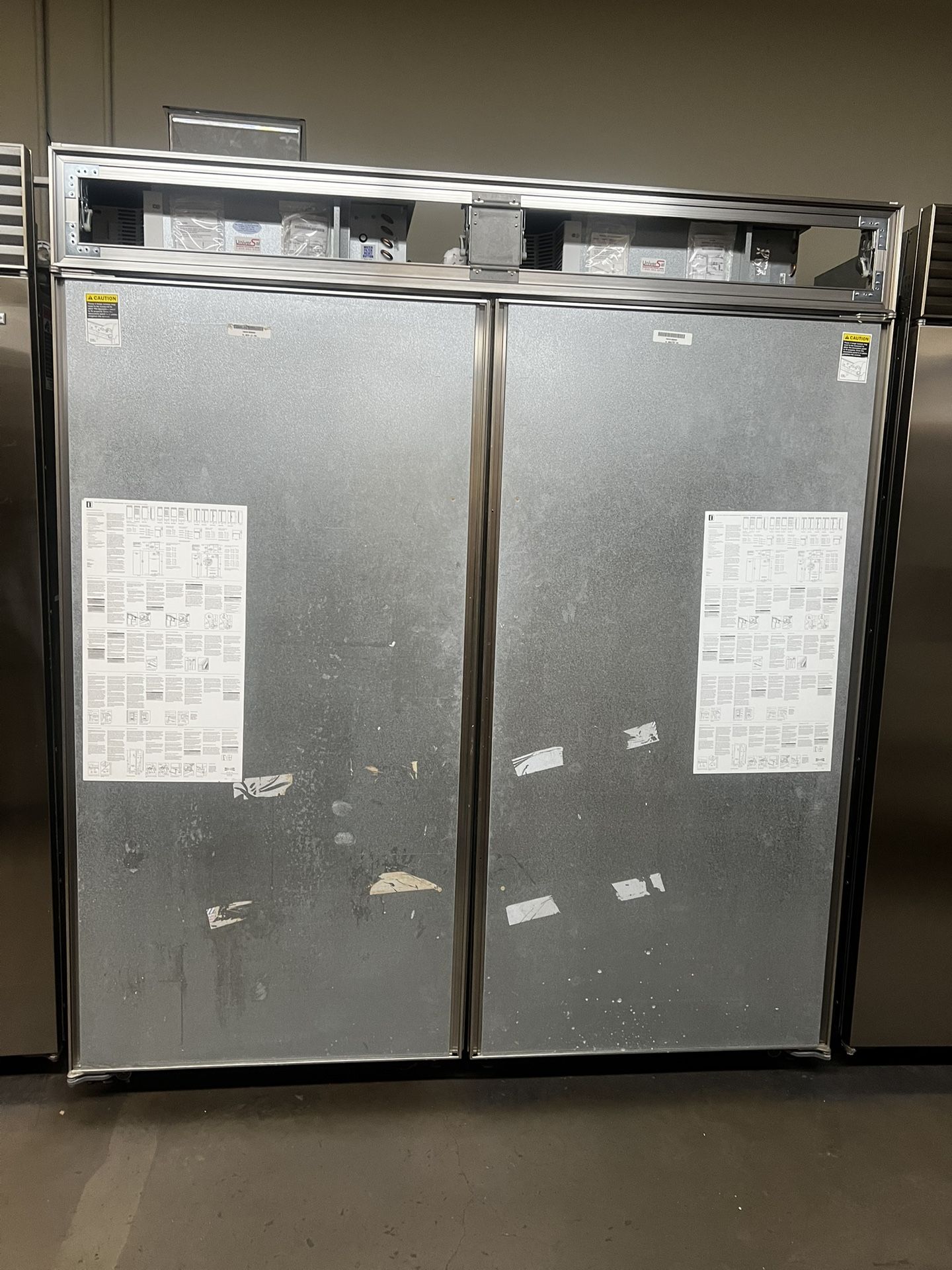 SUB ZERO 72”WIDE PANEL READY REFRIGERATOR/FREEZER