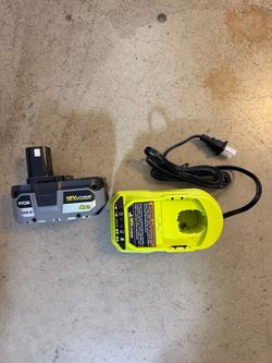 Ryobi ONE+ 18V Lithium Starter Kit with 4.0 Ah Battery and Charger