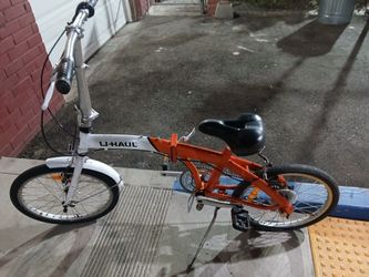 Uhaul folding  bike