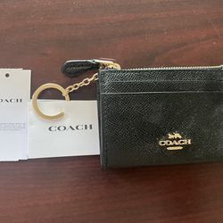 Coach, Bags, Sold Nwt Coach Key Pouchcoin Purse