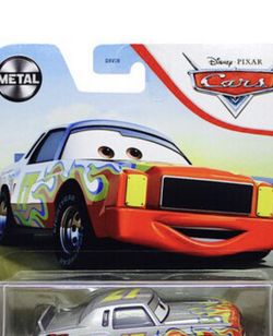 Darrell Cartrip Metal Disney Cars 1/55 Scale Diecast