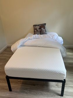 Black Metal Bed Frame