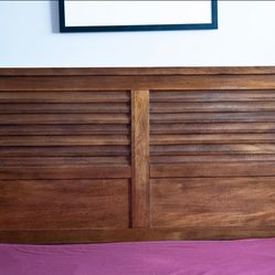 Ethan Allen Drake queen sideboard and bedframe