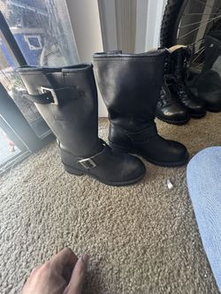 Leather Boots 