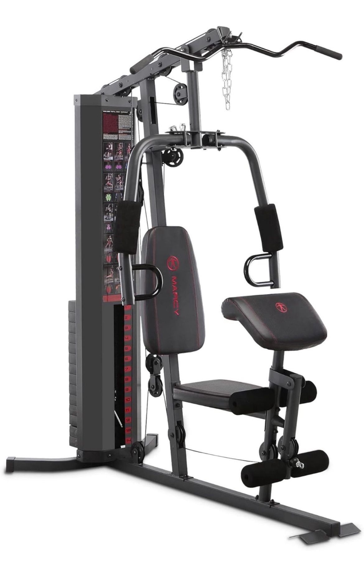 Marcy Multifunction Steel Home Gym 150lb Weight Stack Machine