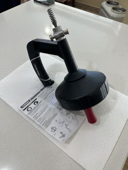 Husky 1/4” 25 ft Power Drum Auger.